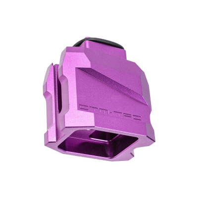 CTM CNC Aluminum Mag Extension Plate for TM Hi-Capa GBB Airsoft Pistols (Violet)