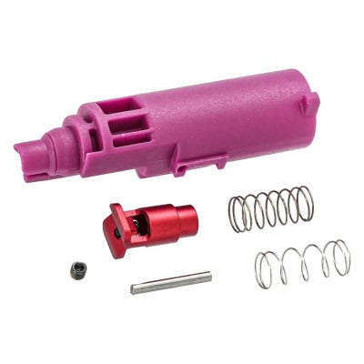 CTM Tac Enhanced Adjustable Power Nozzle Set for Tokyo Marui Hi-Capa GBB Airsoft Pistol (Purple)