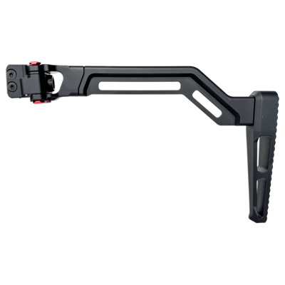 CTM CNC TwinFold Fixed Stock for Picatinny Rail Platforms 6.6"