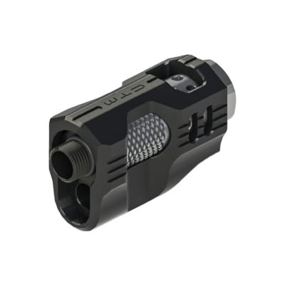 CTM Tac 11mm to 14mm CCW Hi-Capa Thread Adapter (Black & Silver)