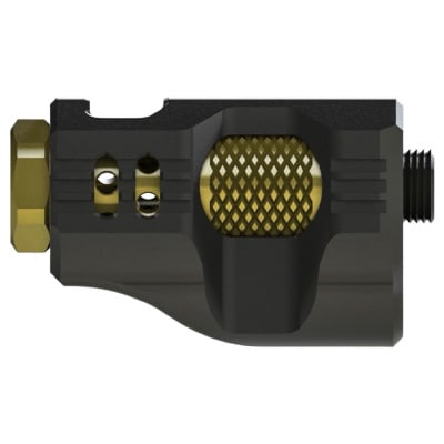CTM Tac 11mm to 14mm CCW Hi-Capa Thread Adapter (Black & Gold)
