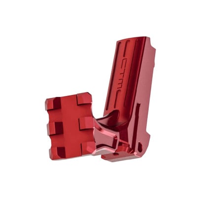CTM CNC UnderMount Picatinny Stock Adapter for Hi-Capa GBB Airsoft Pistols (Red)