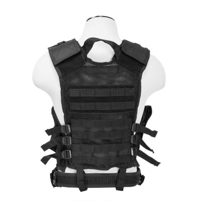 VISM Tactical Crossdraw Vest ( Black / XL - XXL )