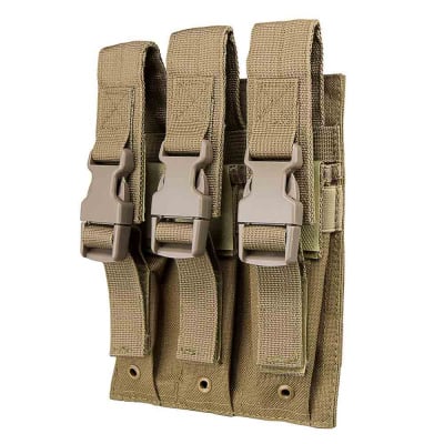 VISM MOLLE Hicap Pistol Triple Magazine Pouch ( Option )