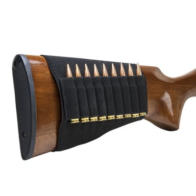 VISM Rifle Stock Cartridge Pouch ( Black )