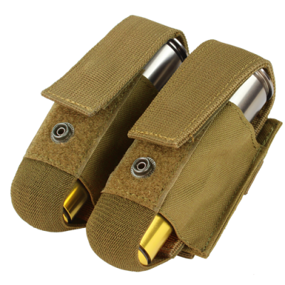Condor Outdoor MOLLE Dual 40mm Grenade Pouch ( Coyote )