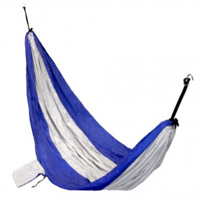VISM Nylon Parachute Hammock ( Blue / Silver )