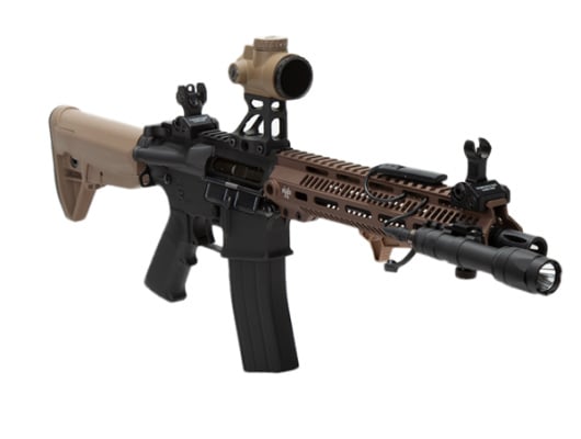AIRSOFT GI CUSTOM LAZARUS M4 CQBR GBB AIRSOFT RIFLE