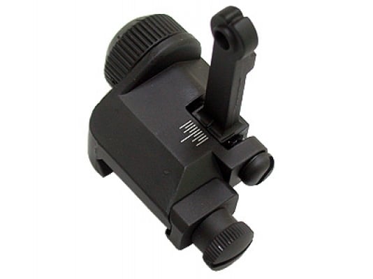 ICS Flip Up Rear Sight ( Black )