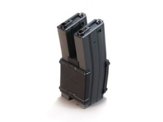 G&G M4 / M16 900 rd. AEG High Capacity Electric Dual Magazine ( Black )