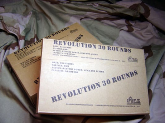 ARES M4 / M16 30 rd. AEG Standard Capacity Magazine - 10 Pack ( Black )