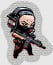 LIMITED EDITION MAYO GANG BOAZ CHIBI STICKER (PRISMATIC) (no shipping coupons)