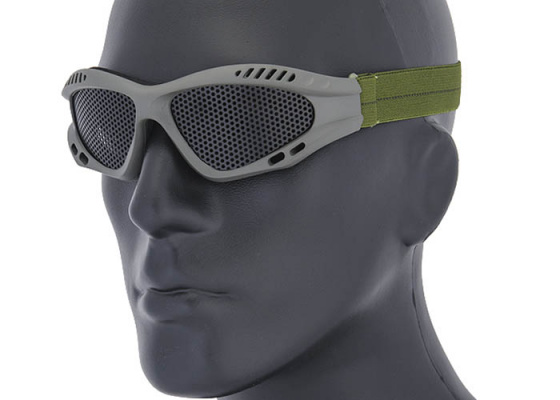 Tac 9 AC-106G2 Zero Steel Lens Goggles ( OD Green )