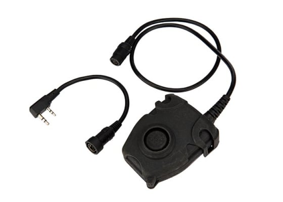 Emerson Z112 Peltor PTT Kenwood Version ( Black )