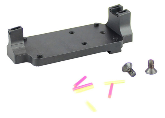 Atlas Custom Works RMR Fiber Sight Base Mount ( Black )