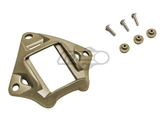 Lancer Tactical NVG Aluminum Helmet Shroud ( Flat Dark Earth )