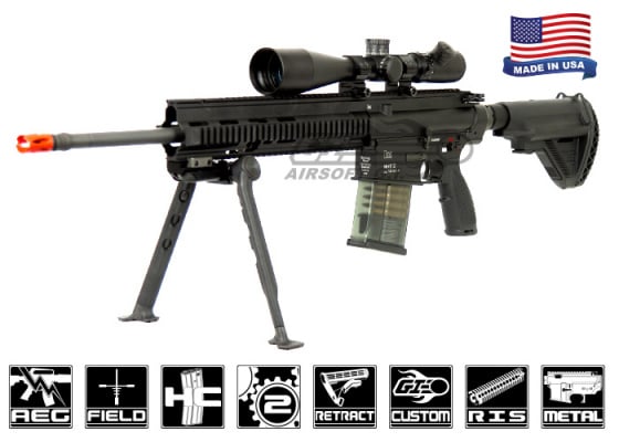 Airsoft GI Custom H&K 417 20" DMR Airsoft Rifle