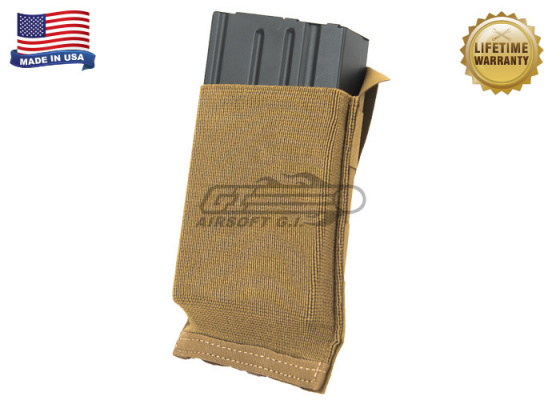 Blue Force Gear Ten-Speed Single SR25 Magazine Pouch Helium Whisper ( Coyote )