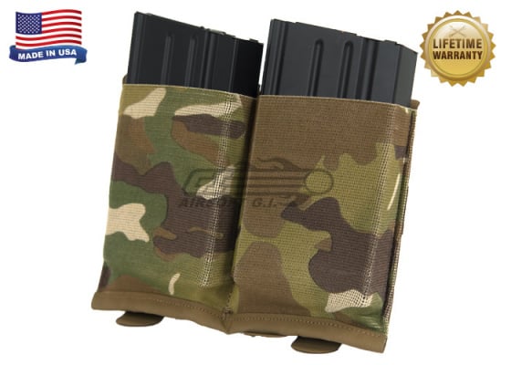 Blue Force Gear Ten-Speed Double SR25 Magazine Pouch Helium Whisper ( Multicam )