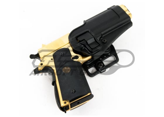 BLACKHAWK SERPA CQC Holster for 1911 Commander ( Black / Right Handed )