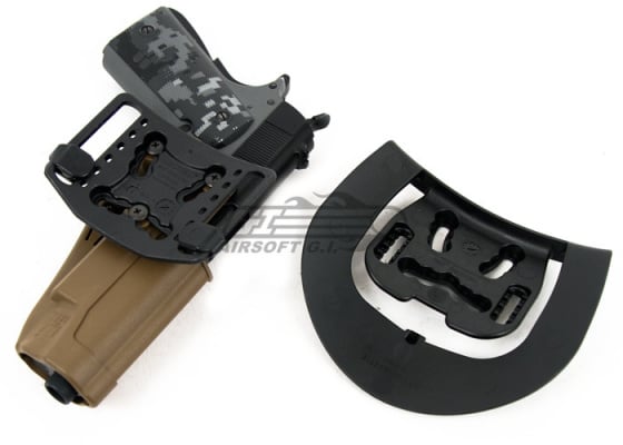 BLACKHAWK SERPA CQC Holster for 1911 / 1911 Rail ( Coyote / Left Handed )
