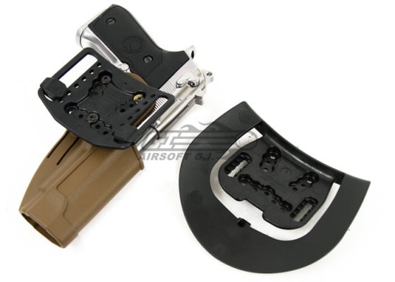 BLACKHAWK SERPA CQC Holster for Beretta M9 ( Coyote / Left Handed )