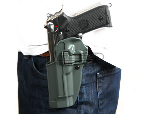 BLACKHAWK SERPA CQC Holster for Beretta M9 ( Foliage Green / Left Handed )