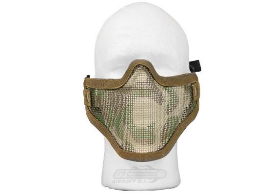 Bravo Strike Steel Half-Face Mesh Mask ( Desert )