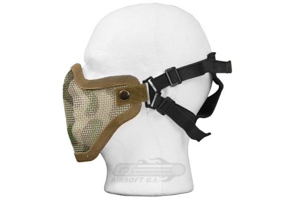 Bravo Strike Steel Half-Face Mesh Mask ( Desert )