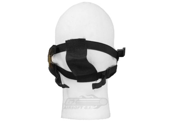 Bravo Strike Steel Half-Face Mesh Mask ( Desert )
