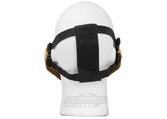 Bravo Strike Steel Half-Face Mesh Mask ( Tan ) Bravo Strike Steel Half-Face Mesh Mask ( Tan )