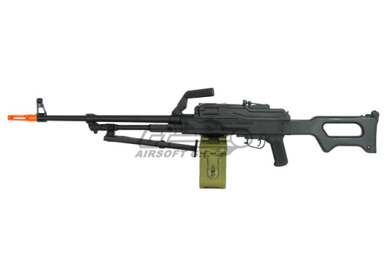 Echo 1 Rifle Dynamics HMG AEG Airsoft LMG ( Black )