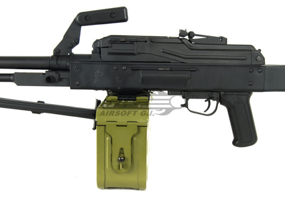 Echo 1 Rifle Dynamics HMG AEG Airsoft LMG ( Black )