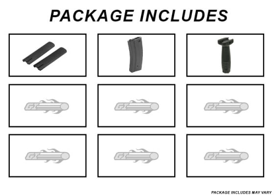 G&G GR16 CQB R M4 AEG Airsoft Rifle ( Black )