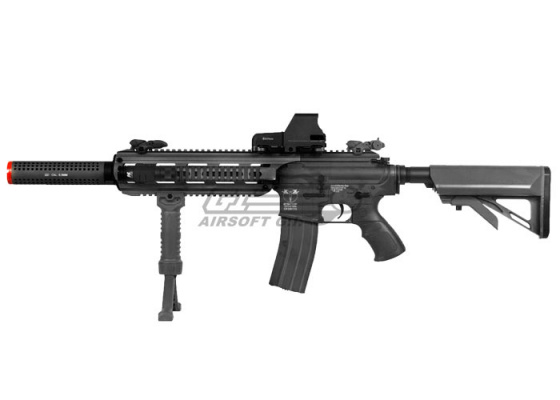 ICS CXP-16 L Pro M4 Carbine AEG Airsoft Rifle w Barrel Extension ( Black )
