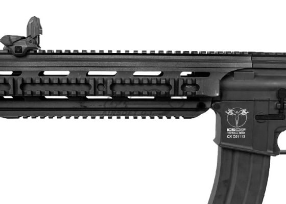 ICS CXP-16 L Pro M4 Carbine AEG Airsoft Rifle w Barrel Extension ( Black )