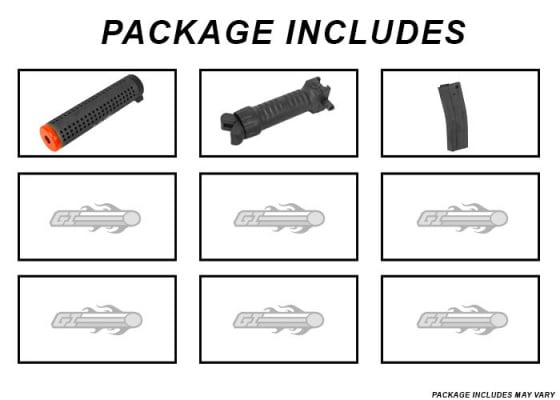 ICS CXP-16 L Pro M4 Carbine AEG Airsoft Rifle w Barrel Extension ( Black )