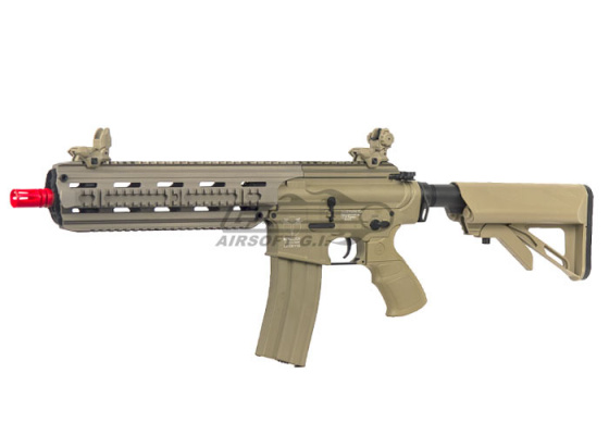 ICS CXP-16 L Pro M4 Carbine AEG Airsoft Rifle w Barrel Extension ( Tan )