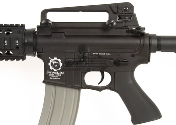 Javelin Airsoft Works Full Metal M4 CQB RIS Electric BlowBack AEG Airsoft Rifle ( Carry Handle )
