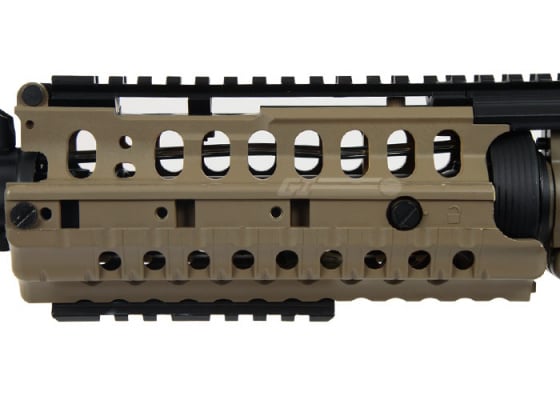 JG F6613TAN SR16 RIS M4 Carbine AEG Airsoft Rifle Enhanced Version ( Tan )