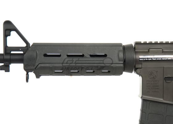 King Arms Smith & Wesson M&P15 MOE Carbine AEG Airsoft Rifle ( Black )