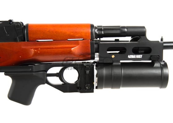 Lancer Tactical AK Grenade Launcher w/ Grenade Shell ( Black )