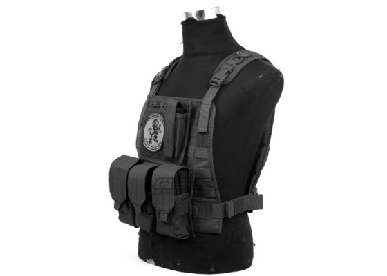 Lancer Tactical Spec Op Molle Plate Carrier ( Black )
