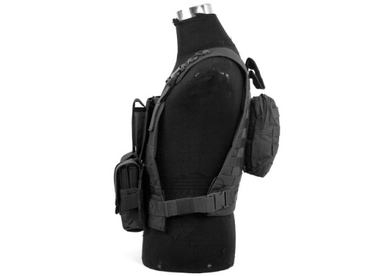 Lancer Tactical Spec Op Molle Plate Carrier ( Black )