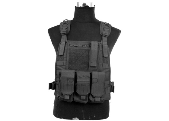Lancer Tactical Spec Op Molle Plate Carrier ( Black )