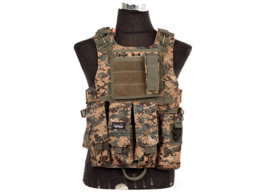 Lancer Tactical Quick Release Plate Carrier ( Marpat )
