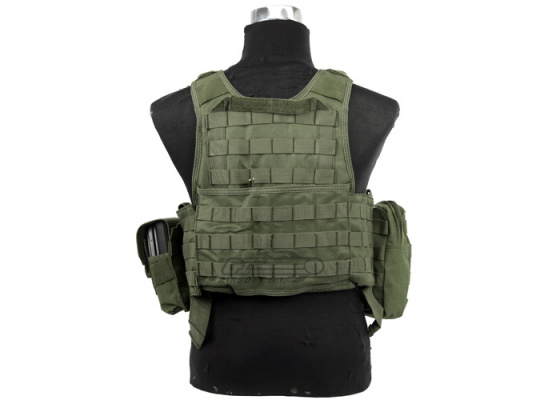 Lancer Tactical Assault Plate Carrier ( OD Green )