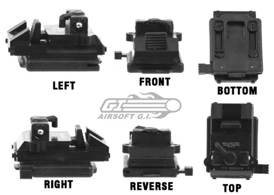 TMC Quick Release NVG Mount Set ( Black )