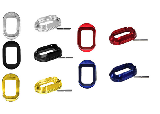 Airsoft Masterpiece Horizontal Aluminum Hi-Capa Magwell ( Option )