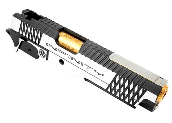 Airsoft Masterpiece Infinity Cross Sight Tracker For Hi-Capa ( Black / Silver )